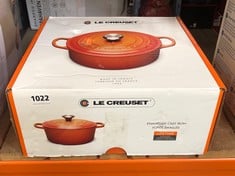 LE CREUSET ENAMELLED CAST IRON PAN