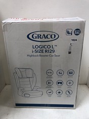 GRACO LOGICO L I-SIZE R129 HIGH BACK BOOSTER CAR SEAT