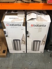 2 X BRABANTIA 30L TOUCH BIN