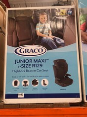 GRACO JUNIOR MAXI I-SIZE R129 HIGHBACK BOOSTER CAR SEAT