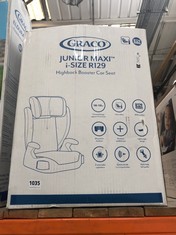 GRACO JUNIOR MAXI I-SIZE R129 HIGHBACK BOOSTER CAR SEAT