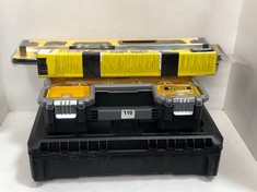 4 X ASSORTED ITEMS TO INCLUDE STANLEY FATMAX DEEP PRO ORGANIZER