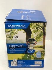 CAMPINGAZ PARTY GRILL 400 - 2000W PORTABLE CAMPING STOVE - RRP £100