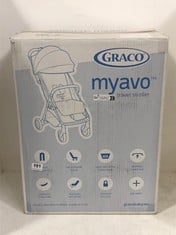 GRACO MYAVO TRAVEL STROLLER - STEEPLE GREY - RRP £130