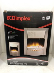 DIMPLEX DAKOTA INSET ELECTRIC FIRE - RRP £190