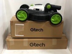 GTECH SLM50 SMALL ALLOY STEEL LAWNMOWER - RRP £179 TO INCLUDE GTECH HT50 CORDLESS POLE HEDGE TRIMMER - RRP £149