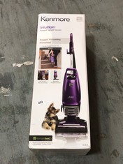 KENMORE INTUITION BAGGED UPRIGHT VACUUM CLEANER IN PURPLE - MODEL: BU4018 - RRP £248