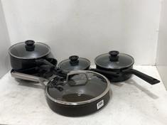 6 X ASSORTED COOKWARE ITEMS TO INCLUDE NINJA 2.8L SAUCEPAN WITH LID