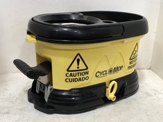 CYCLOMOP PROFESSIONAL SPIN MOP IN YELLOW/ BLACK - RRP £130