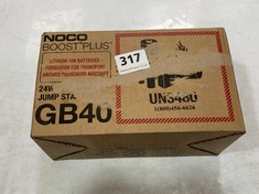 NOCO BOOST PLUS 12V JUMP STARTER - MODEL NO. GB40 - RRP £115