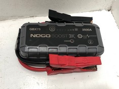 NOCO BOOST X 2500A JUMP STARTER - MODEL GBX75 - RRP £275