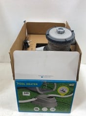 2 X ASSORTED BESTWAY ITEMS TO INCLUDE BESTWAY POOL HEATER 220240V 2,800W RRP- £100