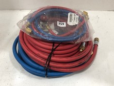 2 X ASSORTED ITEMS TO INCLUDE 1234YF HOSE & COUPLER SET