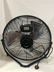 MASTER PRO 20" HIGH VELOCITY 3 SPEED FLOOR FAN