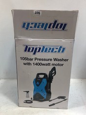 TOPTECH 105BAR PRESSURE WASHER WITH 1400W MOTOR