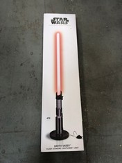 STAR WARS DARTH VADER FLOOR STANDING LIGHTSABER LIGHT RRP- £118.95