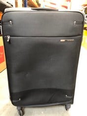 SAMSONITE TRAVEL CASE BLACK FABRIC LARGE SPINNER RRP- £240