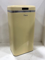 SWAN RETRO 45L CREAM SQUARE SENSON BIN