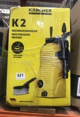 KARCHER K2 HIGH PRESSURE WASHER - YELLOW