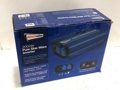 STREETWIZE 2000W PURE SINE WAVE INVERTER RRP- £200