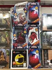 6 X ASSORTED NOVELTY ITEMS TO INCLUDE MARVEL SPIDERMAN SPIDEY HAND