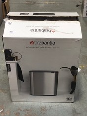 BRABANTIA BO TOUCH BIN WITH 2 INNER BUCKETS 2 X 30L