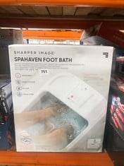SHARPER IMAGE SPA HAVEN FOOT BATH