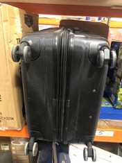 LARGE HARD SHELL SUITCASE IN BLACK