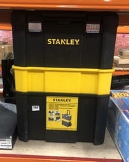 STANLEY ESSENTIAL ROLLING WORKSHOP WITH METAL LATCHES - YELLOW/BLACK