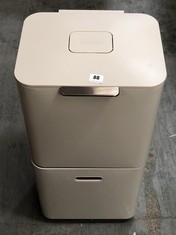 JOSEPH JOSEPH TOTEM MAX 60L WASTE SEPARATION & RECYCLING UNIT - STONE - RRP £199