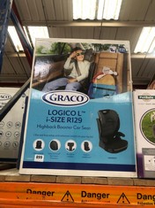 GRACO LOGICO L I-SIZE R129 HIGH BACK BOOSTER CAR SEAT