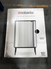 BRABANTIA BO TOUCH BIN HI WITH 2 X 30L INNER BUCKETS