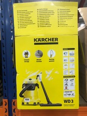 K'A'RCHER WD3 WET AND DRY VACUUM CLEANER