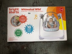 BRIGHT STARTS WHIMSICAL WILD PORTABLE SWING