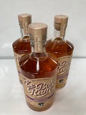 3 X BOTTLES OF EEBAH VANILLA FUDGE RUM 40% VOL 70CL (18+ ONLY) (COLLECTION DAYS: MONDAY 29TH JULY TO WEDNESDAY 31ST JULY)
