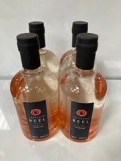 4 X BOTTLES OF SHETLAND REEL WILDFIRE SPICED GIN 700ML (18+ ONLY) (COLLECTION DAYS: MONDAY 29TH JULY TO WEDNESDAY 31ST JULY)