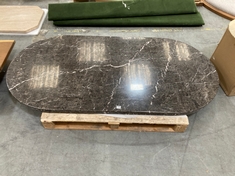 ROSALINE GRISEO ROSE MARBLE DINING TABLE TOP (KERBSIDE PALLET DELIVERY)