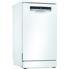 BOSCH FREESTANDING SLIMLINE DISHWASHER WHITE MODEL NO-SPS4HMW53G/20 RRP- £599