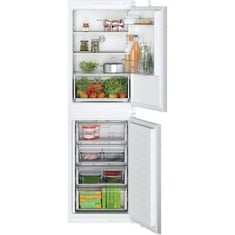 BOSCH INTEGRATED FROST FREE FRIDGE FREEZER MODEL NO-KIN85NSF0G RRP- £729