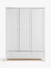 JOHN LEWIS WILTON TRIPLE WARDROBE WHITE BOXES 1-3 RRP- £549