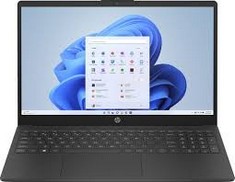 HP 15-FC0037NA WITH NO SSD AND NO HDD LAPTOP IN BLACK. (WITH BOX WITH NO HDD AND NO SSD). [JPTC69370]