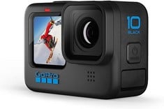 GO PRO HERO 10 CAMERA ACCESSORY (ORIGINAL RRP - £249.99) IN BLACK. (UNIT ONLY) [JPTC68073]