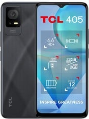 TCL 405 SMART PHONE (ORIGINAL RRP - £104.99) IN BLACK. (WITH BOX) [JPTC69416]