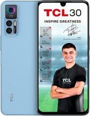 TCL 30+ PHONE (ORIGINAL RRP - £149.89) IN BLUE. (WITH BOX) [JPTC69432]