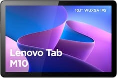 LENOVO TAB M10 64 GB TABLET WITH WIFI (ORIGINAL RRP - £179.99) IN BLACK. (WITH BOX) [JPTC69442]