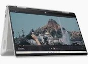 HP PAVILION X360 CONVERTIBLE NO HDD/SSD LAPTOP IN SILVER. (UNIT ONLY WITH NO HDD AND NO SSD). INTEL CORE I3, [JPTC69405]