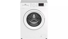 BEKO FREESTANDING WASHING MACHINE IN WHITE - MODEL NO. WTL82051W - RRP £229