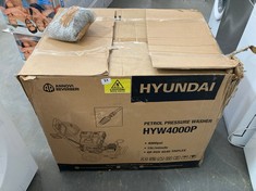 HYUNDAI PETROL PRESSURE WASHER - MODEL NO. HYW4000P - RRP £980