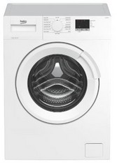 BEKO FREESTANDING WASHING MACHINE IN WHITE - MODEL NO. WTL82051W - RRP £229