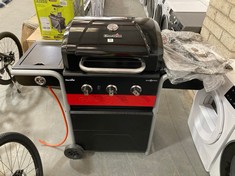 CHAR-BROIL GAS2COAL 3+1 BURNER HYBRID GRILL - RRP £349 (KERBSIDE PALLET DELIVERY)